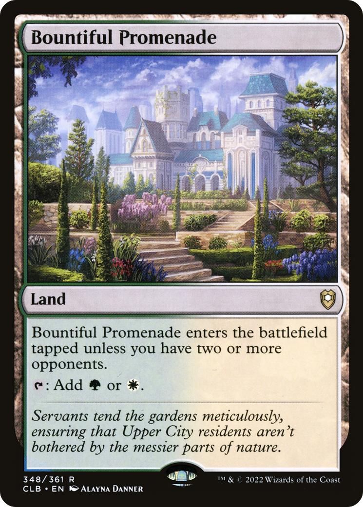 Bountiful Promenade (348) - Commander Legends: Battle for Baldur's Gate Foil