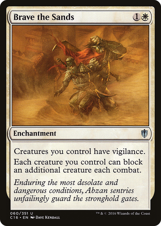 Brave the Sands (060) - Commander 2016