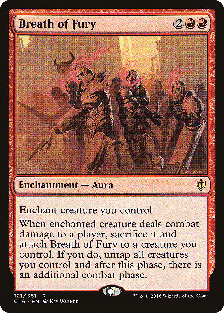 Breath of Fury (121) - Commander 2016