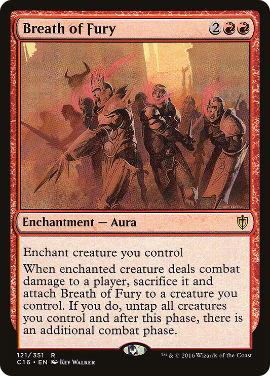 Breath of Fury (121) - Commander 2016