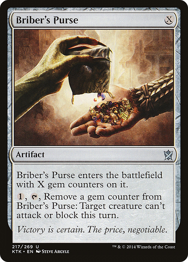 Briber's Purse (217) Foil - Khans of Tarkir