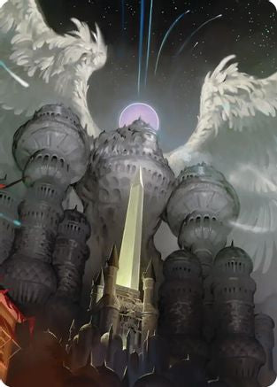 Brilliant Wings Scene (013s) Gold-Stamped - Art Series: FINAL FANTASY