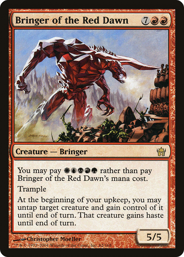 Bringer of the Red Dawn (062) Foil - Fifth Dawn