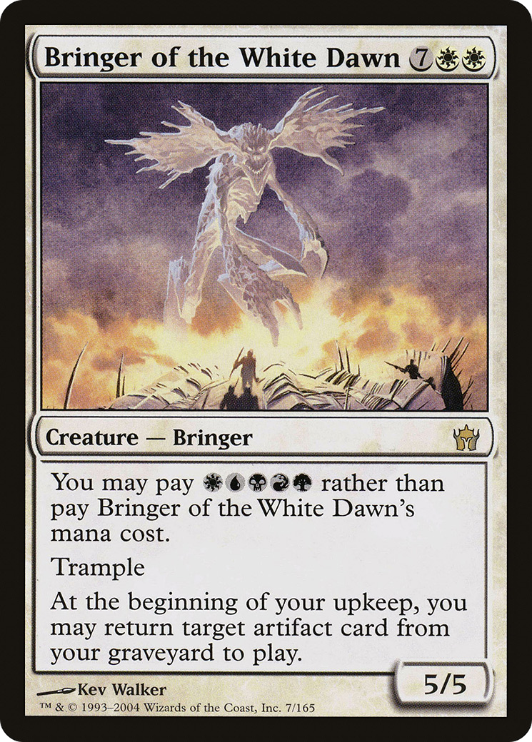 Bringer of the White Dawn (007) Foil - Fifth Dawn
