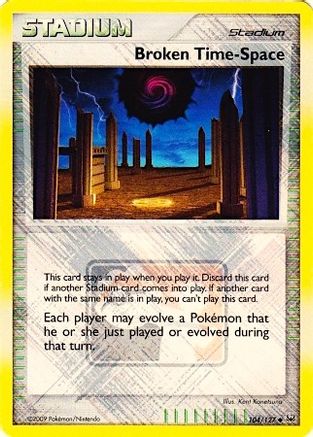 Broken Time (League Promo) (104) Reverse Holofoil - League & Championship Cards