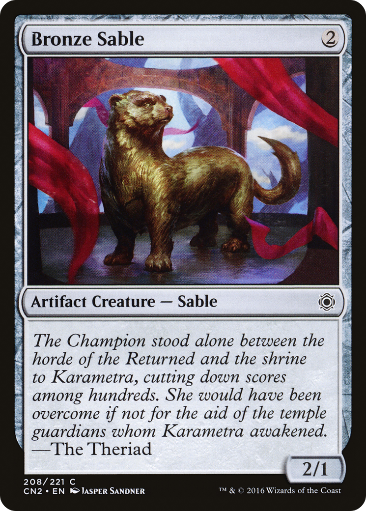Bronze Sable (208) - Conspiracy: Take the Crown
