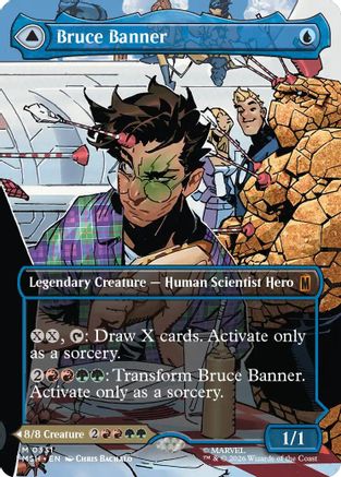 Bruce Banner // The Incredible Hulk (Borderless) (331) - Marvel Super Heroes