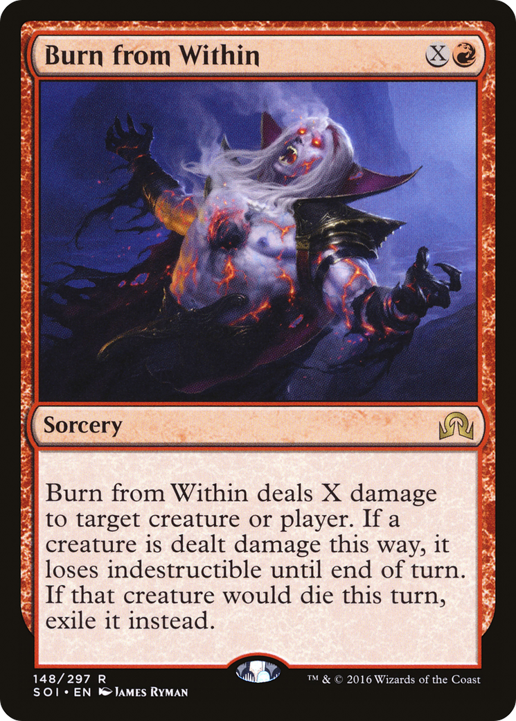 Burn from Within (148) Foil - Shadows over Innistrad