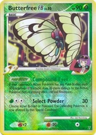Butterfree FB (League Promo) (17) Reverse Holofoil - League & Championship Cards