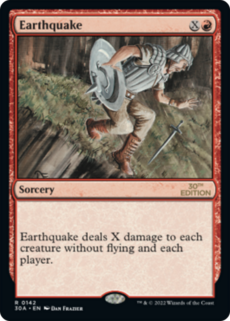 Earthquake (142) - 30th Anniversary Edition
