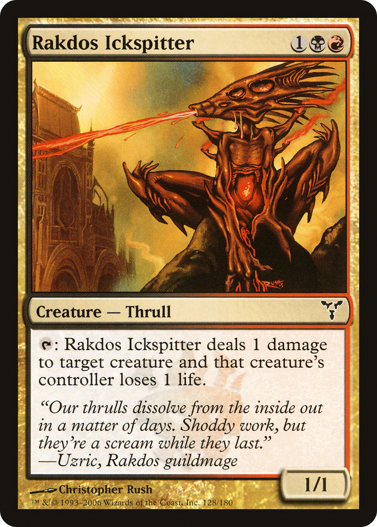 Rakdos Ickspitter (128) Foil - Dissension