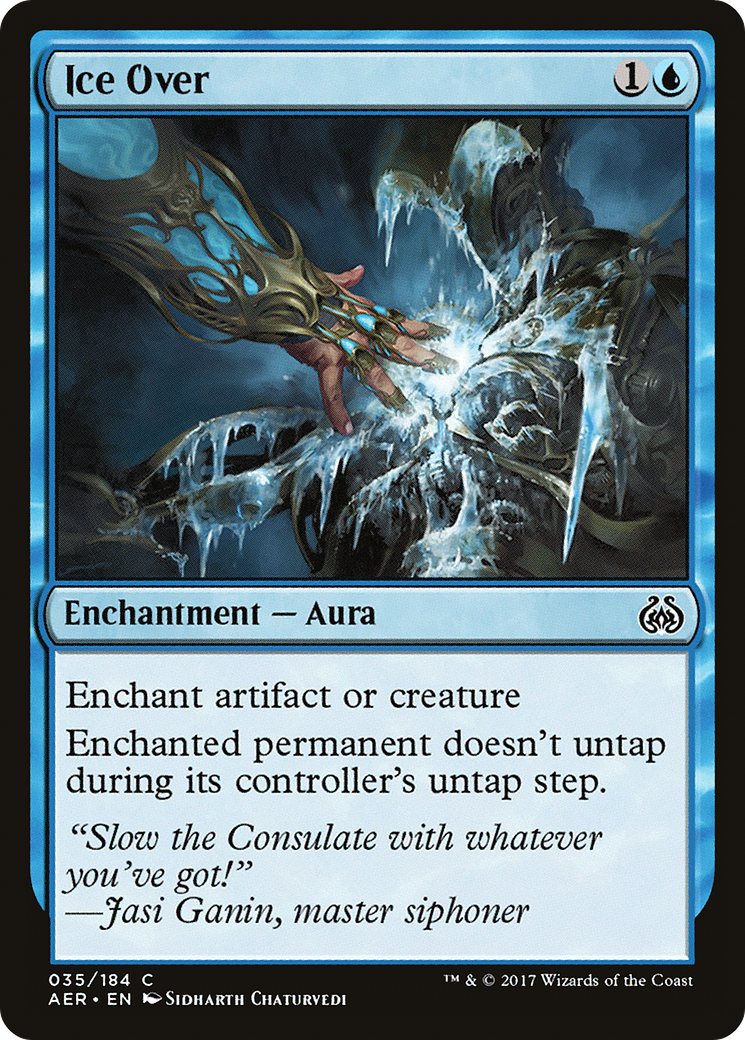 Ice Over (035) Foil - Aether Revolt