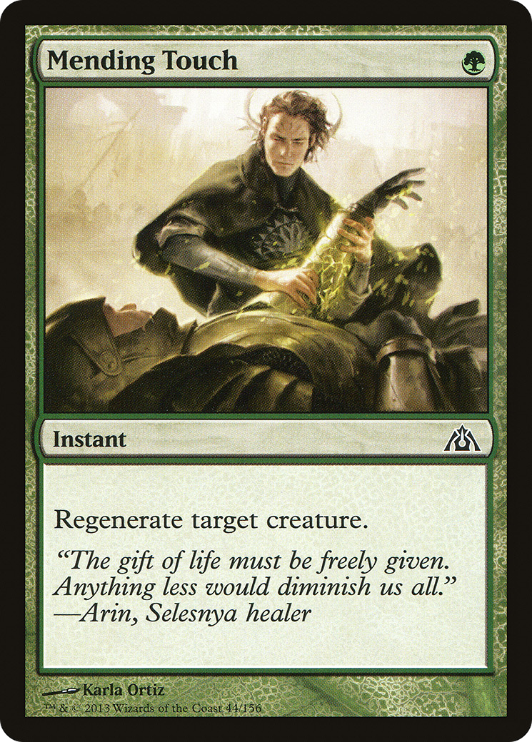 Mending Touch (044) - Dragon's Maze
