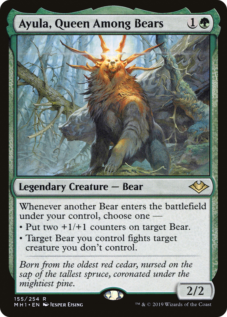 Ayula, Queen Among Bears (155) Foil - Modern Horizons