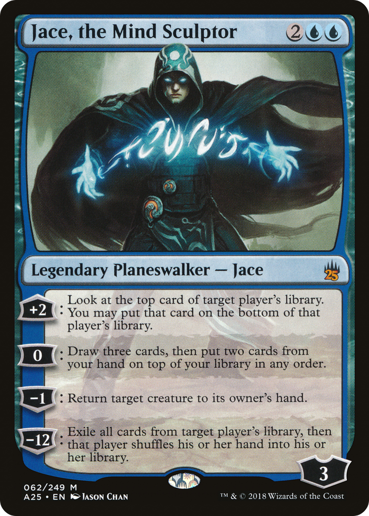 Jace, the Mind Sculptor (062) Foil - Masters 25