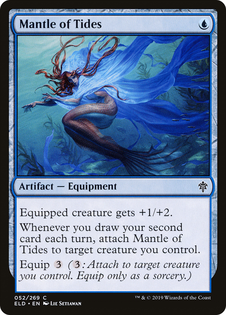 Mantle of Tides (052) Foil - Throne of Eldraine
