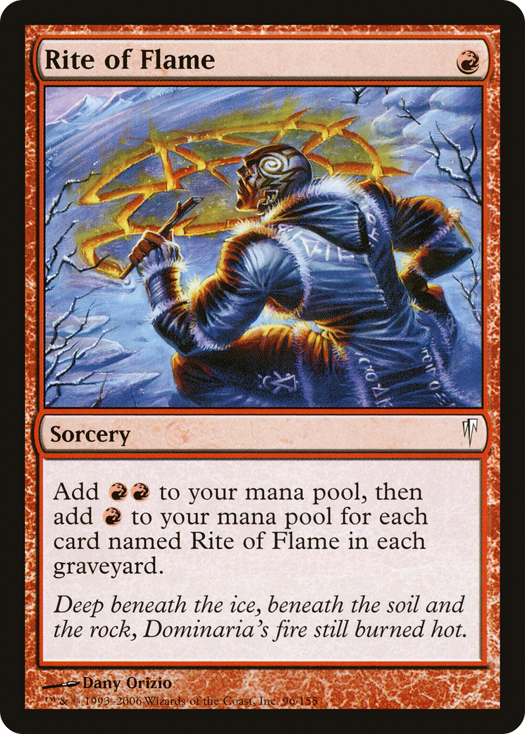 Rite of Flame (096) Foil - Coldsnap