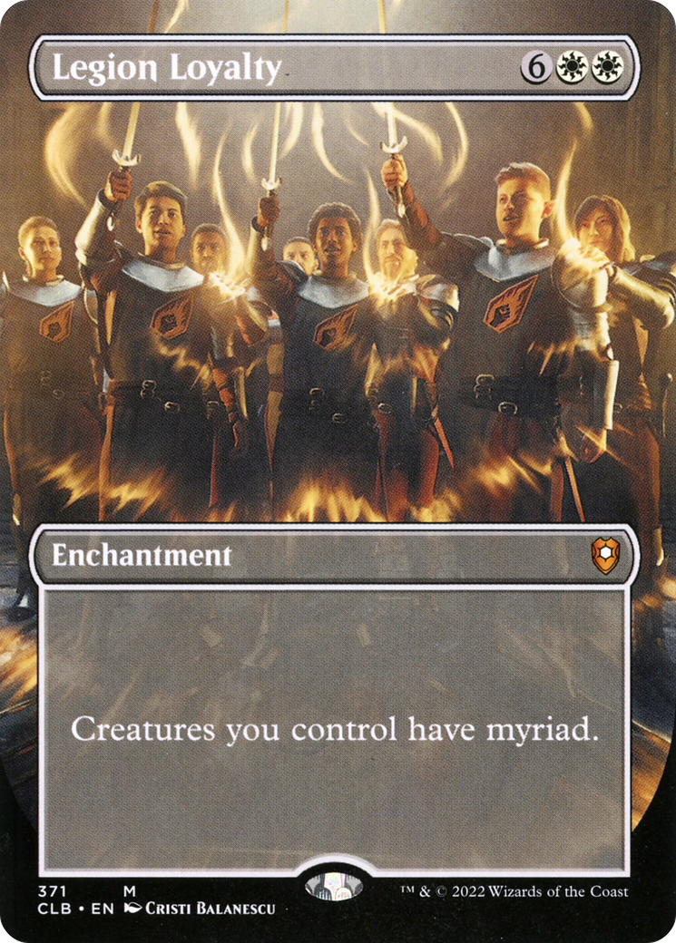 Legion Loyalty (371) Foil - Commander Legends: Battle for Baldur's Gate