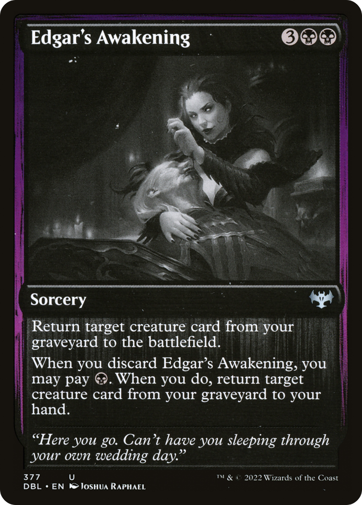 Edgar's Awakening (377) - Innistrad: Double Feature