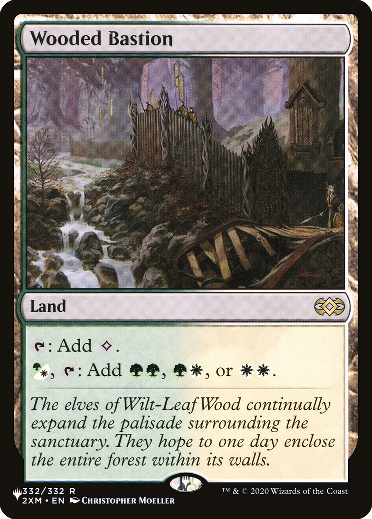Wooded Bastion (332/332) - The List Reprints