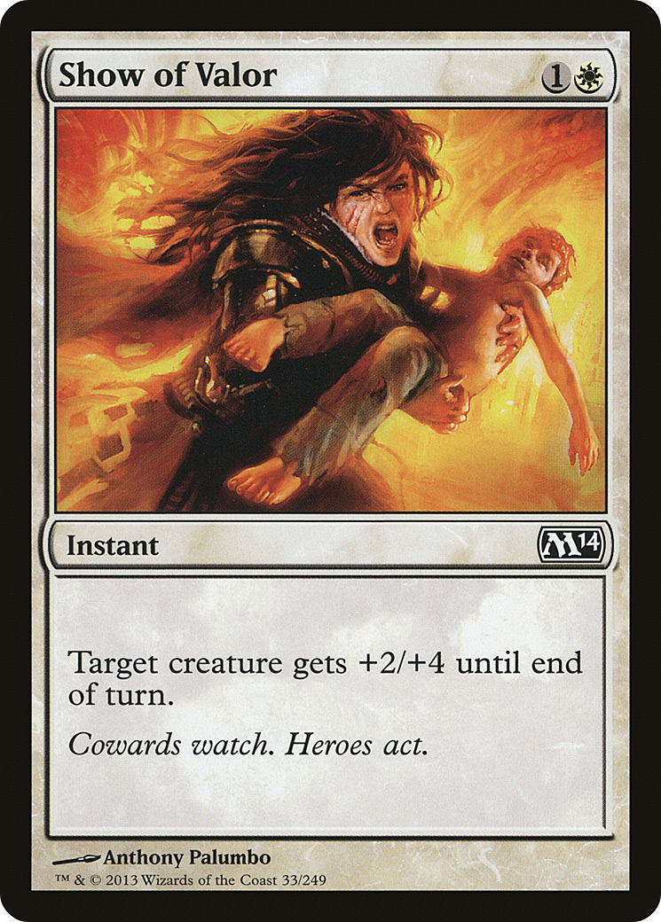 Show of Valor (033) - Magic 2014