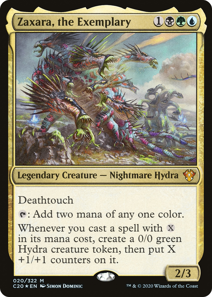 Zaxara, the Exemplary (020) Foil - Commander 2020