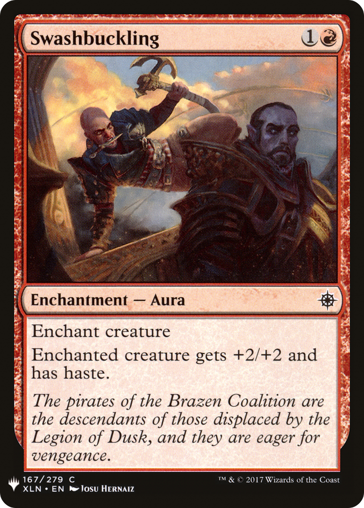 Swashbuckling (XLN-167) - The List