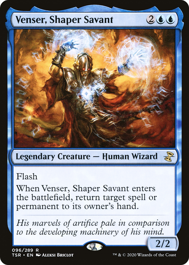 Venser, Shaper Savant (096) Foil - Time Spiral Remastered