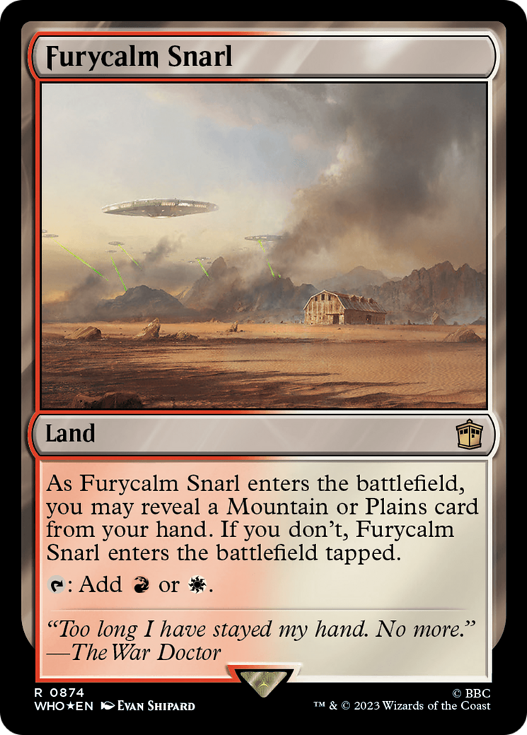 Furycalm Snarl (874) Foil - Doctor Who