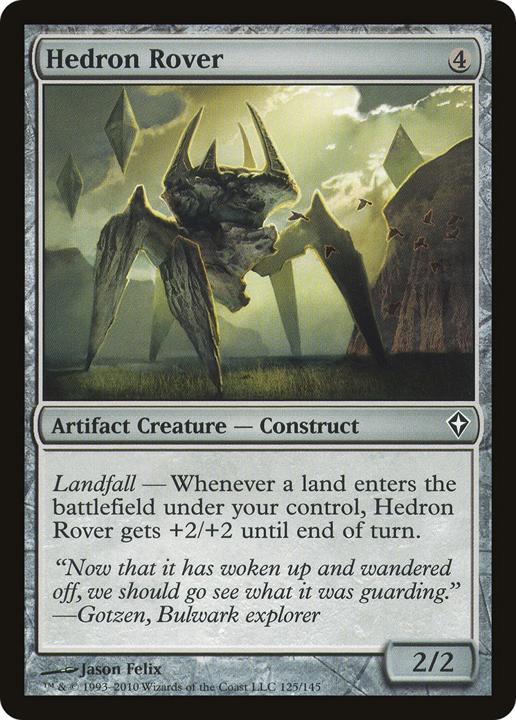 Hedron Rover (125) Foil - Worldwake