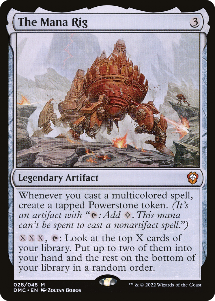 The Mana Rig (028) Foil - Dominaria United Commander