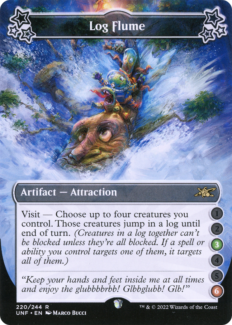 Log Flume (3-6) (220) - Unfinity