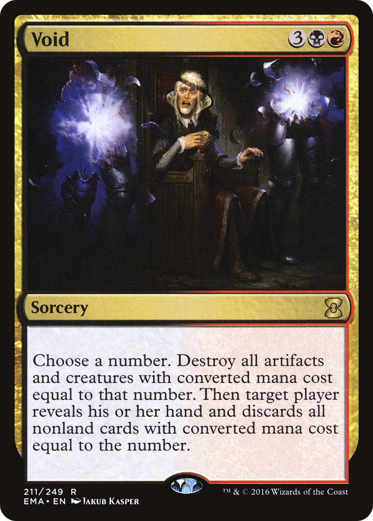 Void (211) Foil - Eternal Masters
