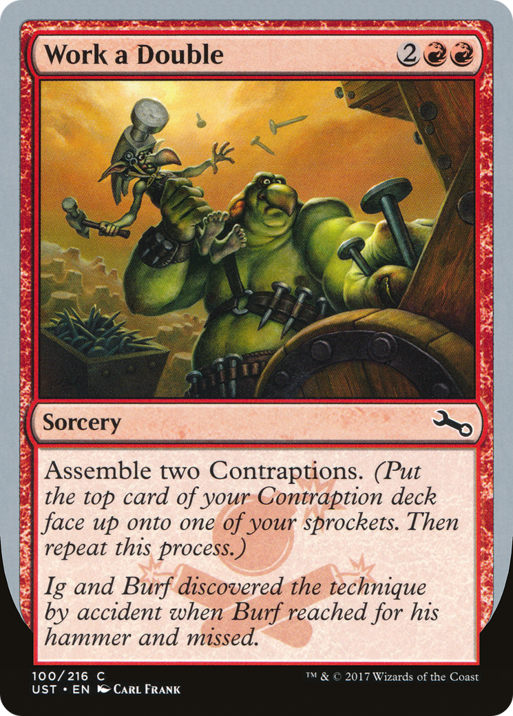Work a Double (100) Foil - Unstable