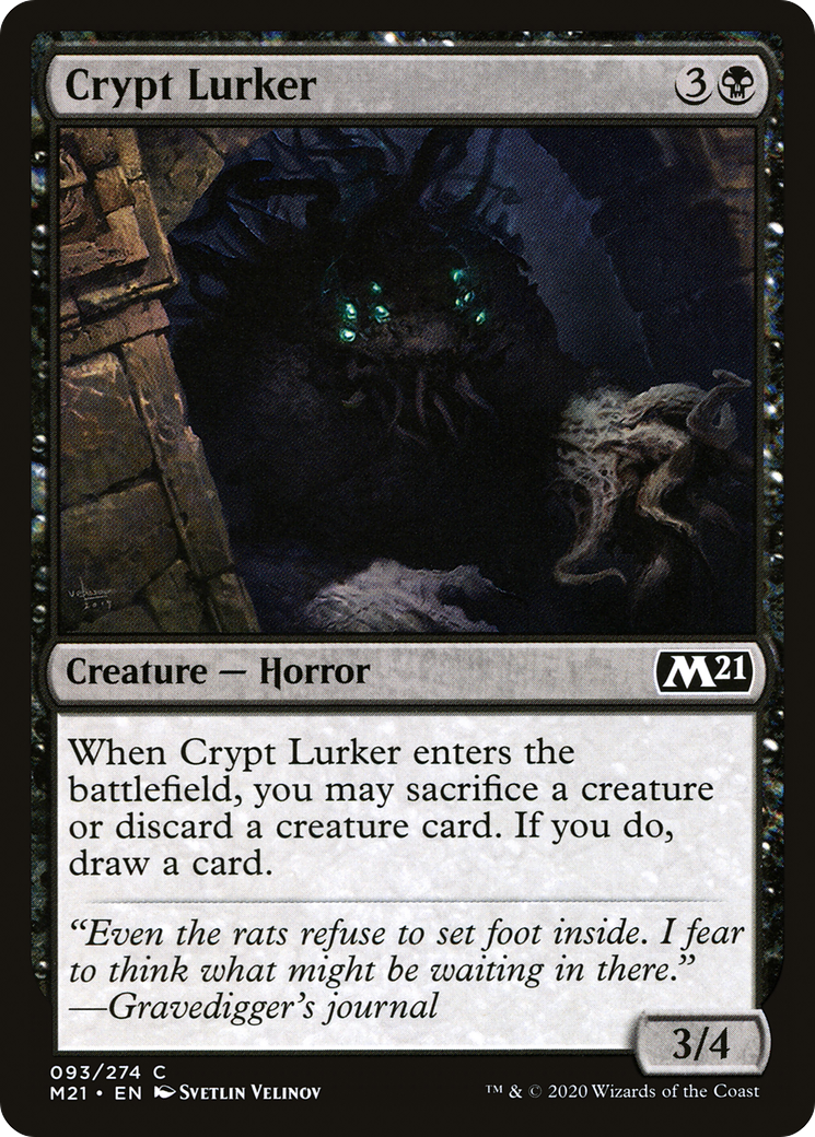 Crypt Lurker (093) - Core Set 2021