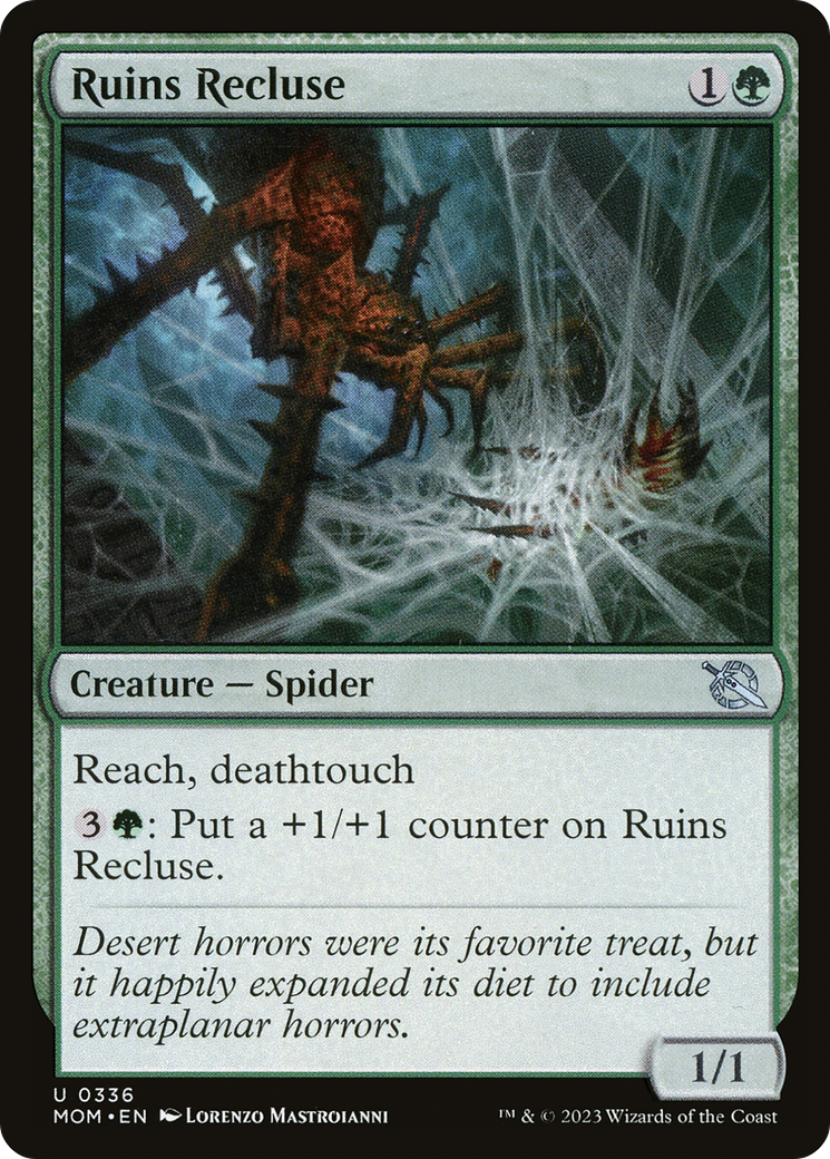 Ruins Recluse (336) Foil - March of the Machine