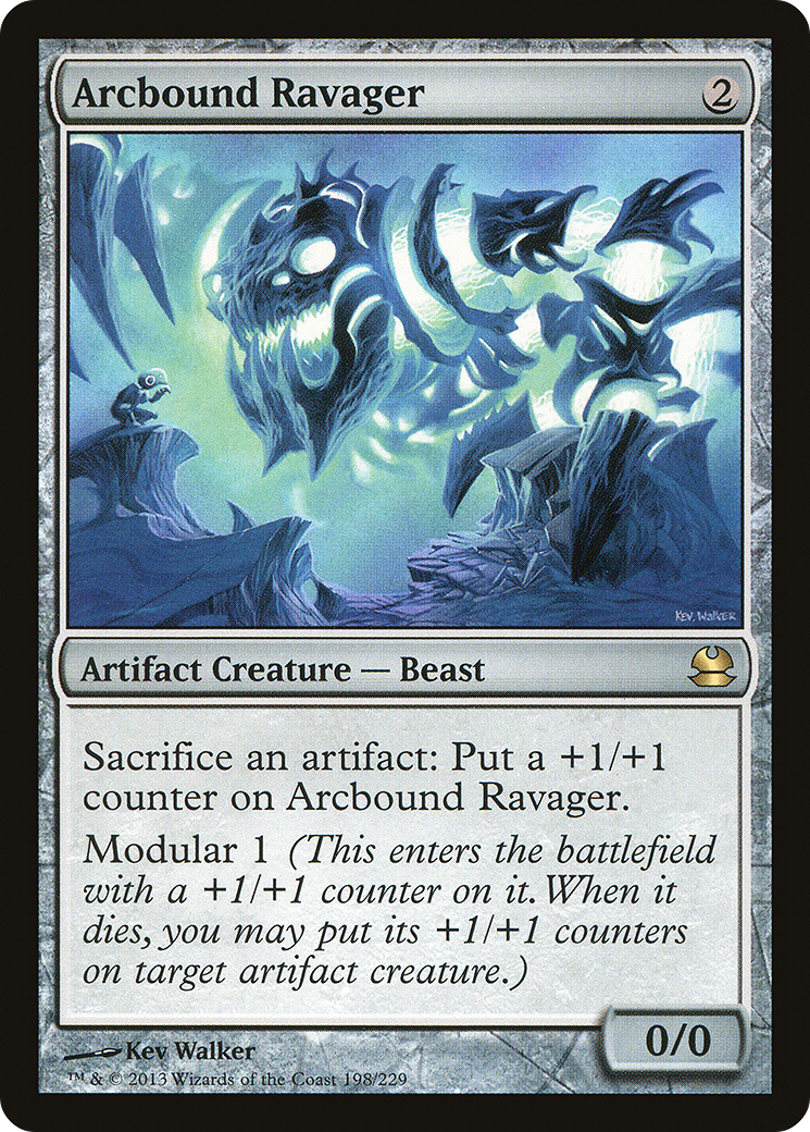 Arcbound Ravager (198) Foil - Modern Masters