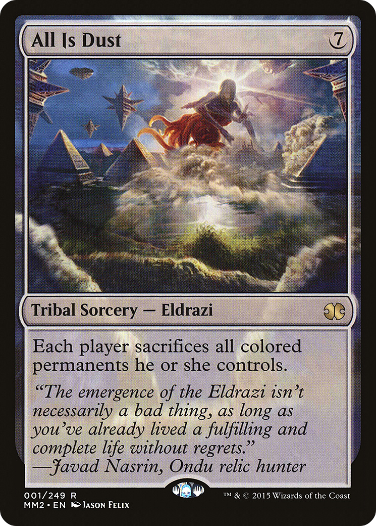 All Is Dust (001) - Modern Masters 2015