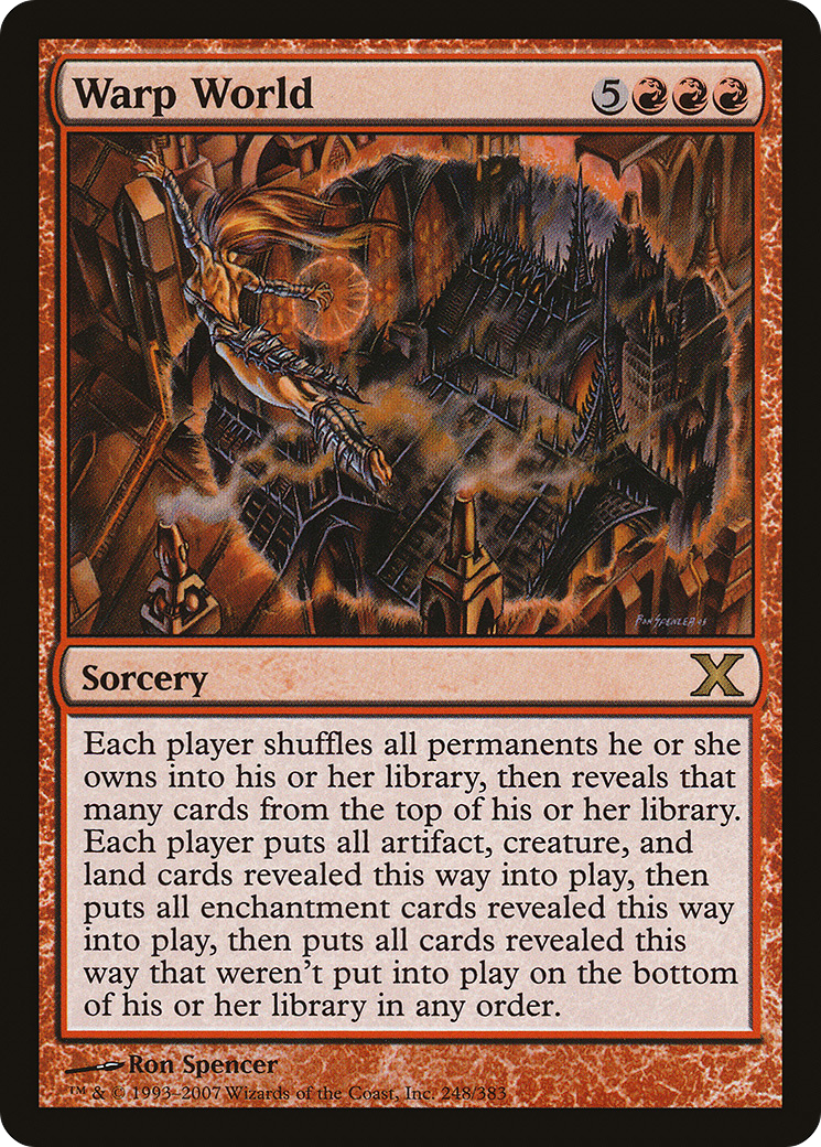 Warp World (248) Foil - Tenth Edition