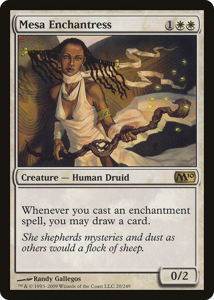 Mesa Enchantress (020) - Magic 2010