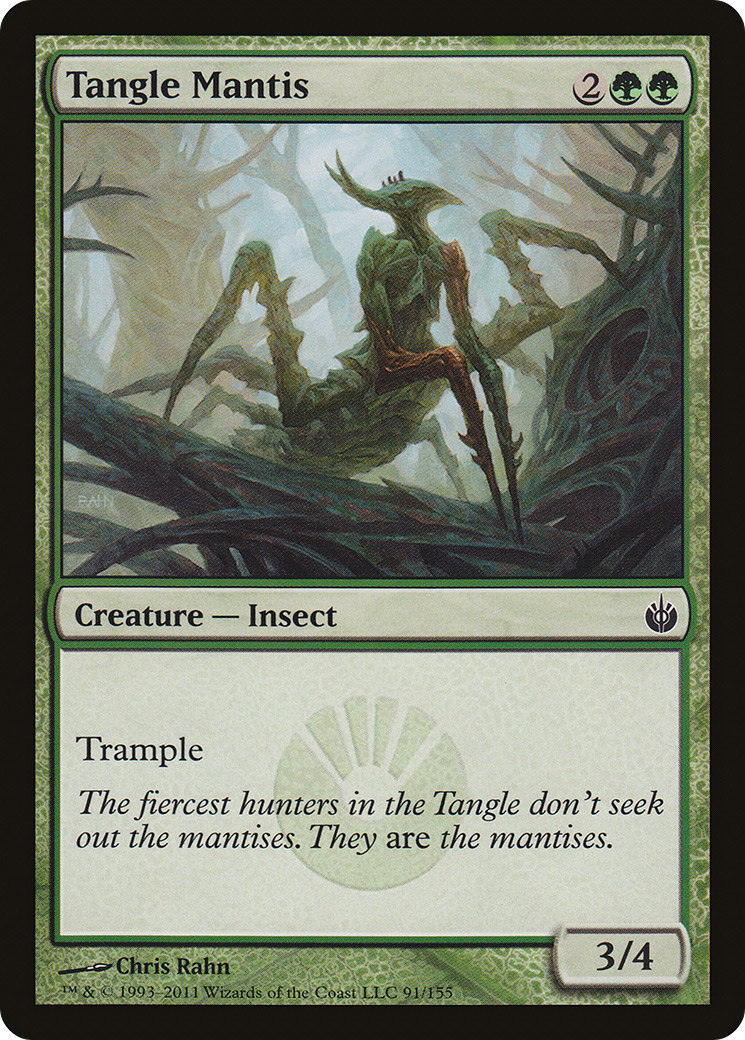 Tangle Mantis (091) - Mirrodin Besieged