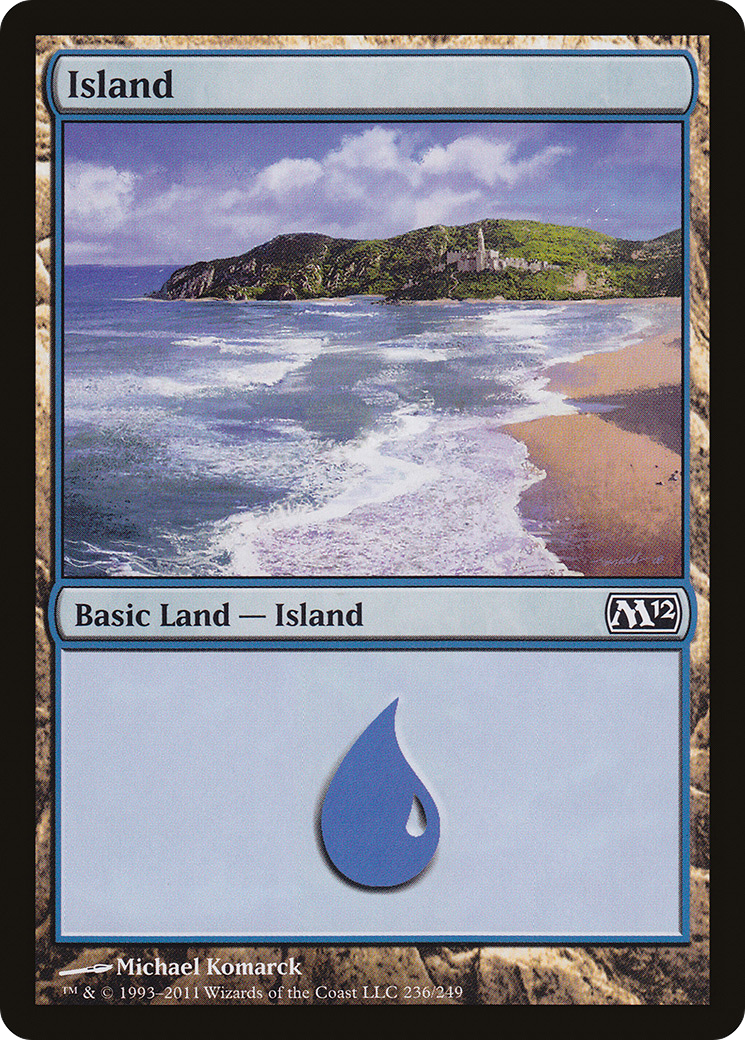 Island (236) Foil - Magic 2012