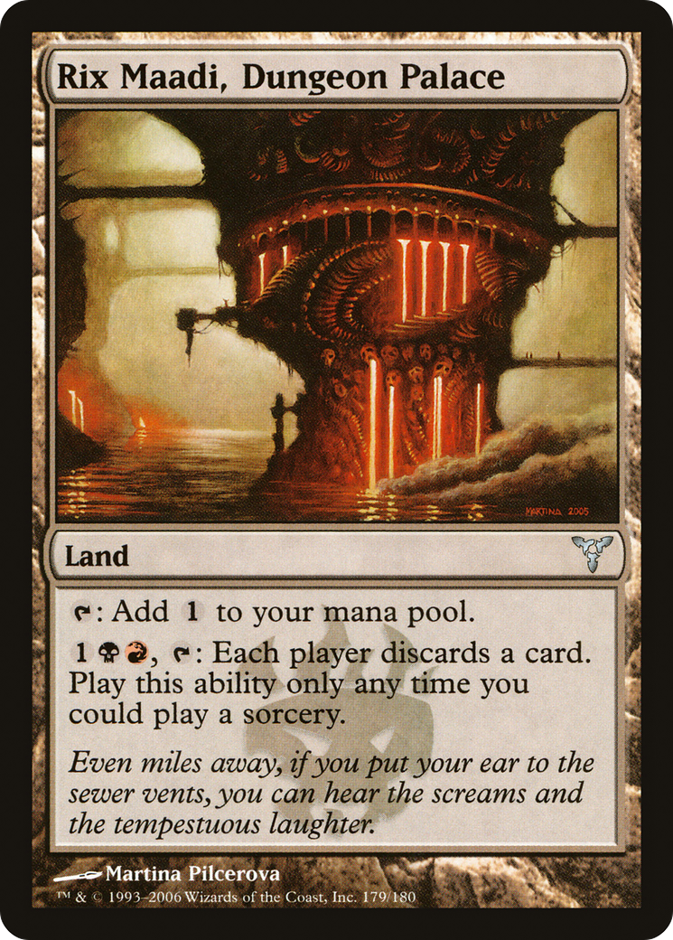 Rix Maadi, Dungeon Palace (179) - Dissension