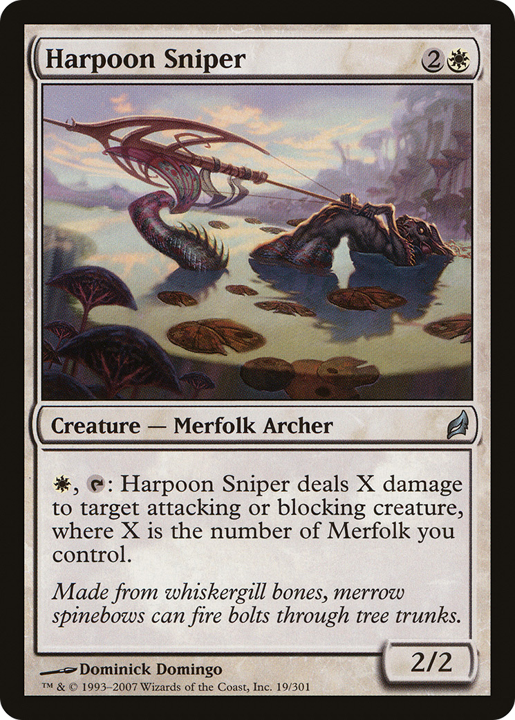 Harpoon Sniper (019) Foil - Lorwyn