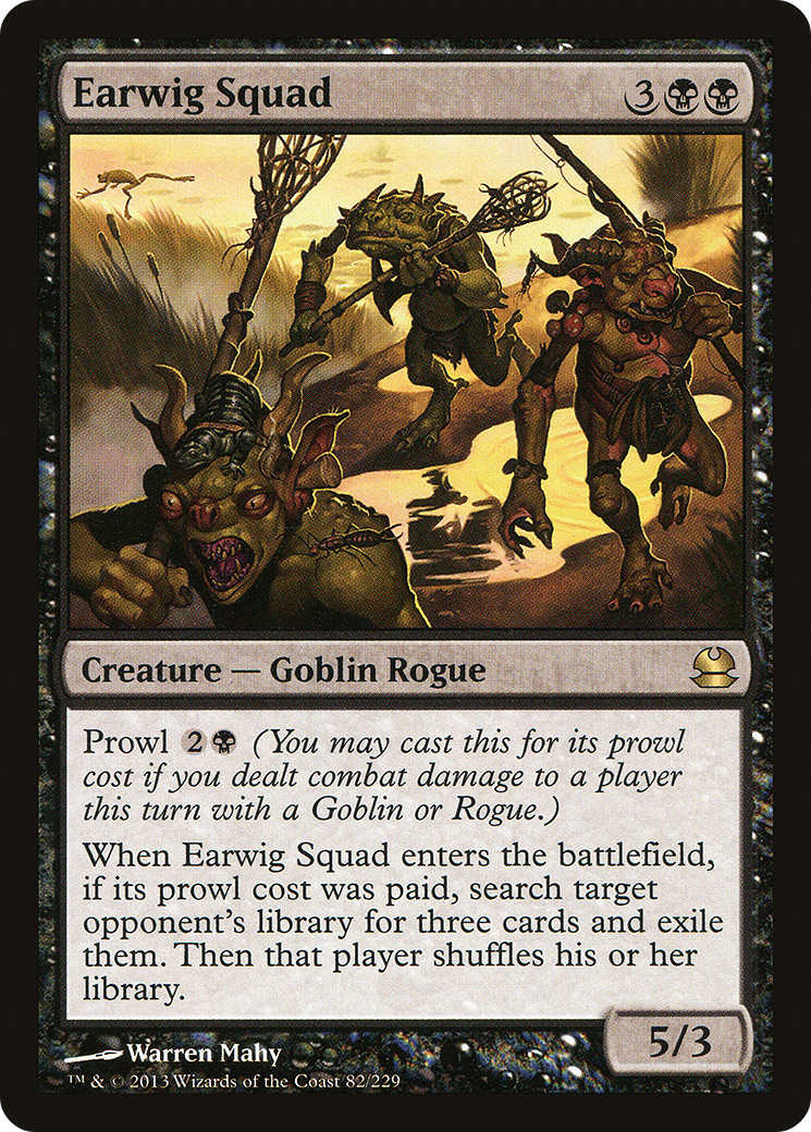 Earwig Squad (082) - Modern Masters