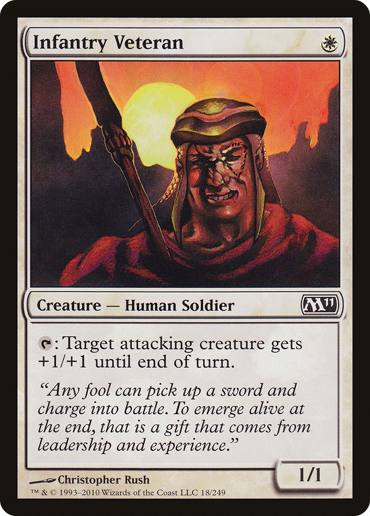 Infantry Veteran (018) - Magic 2011