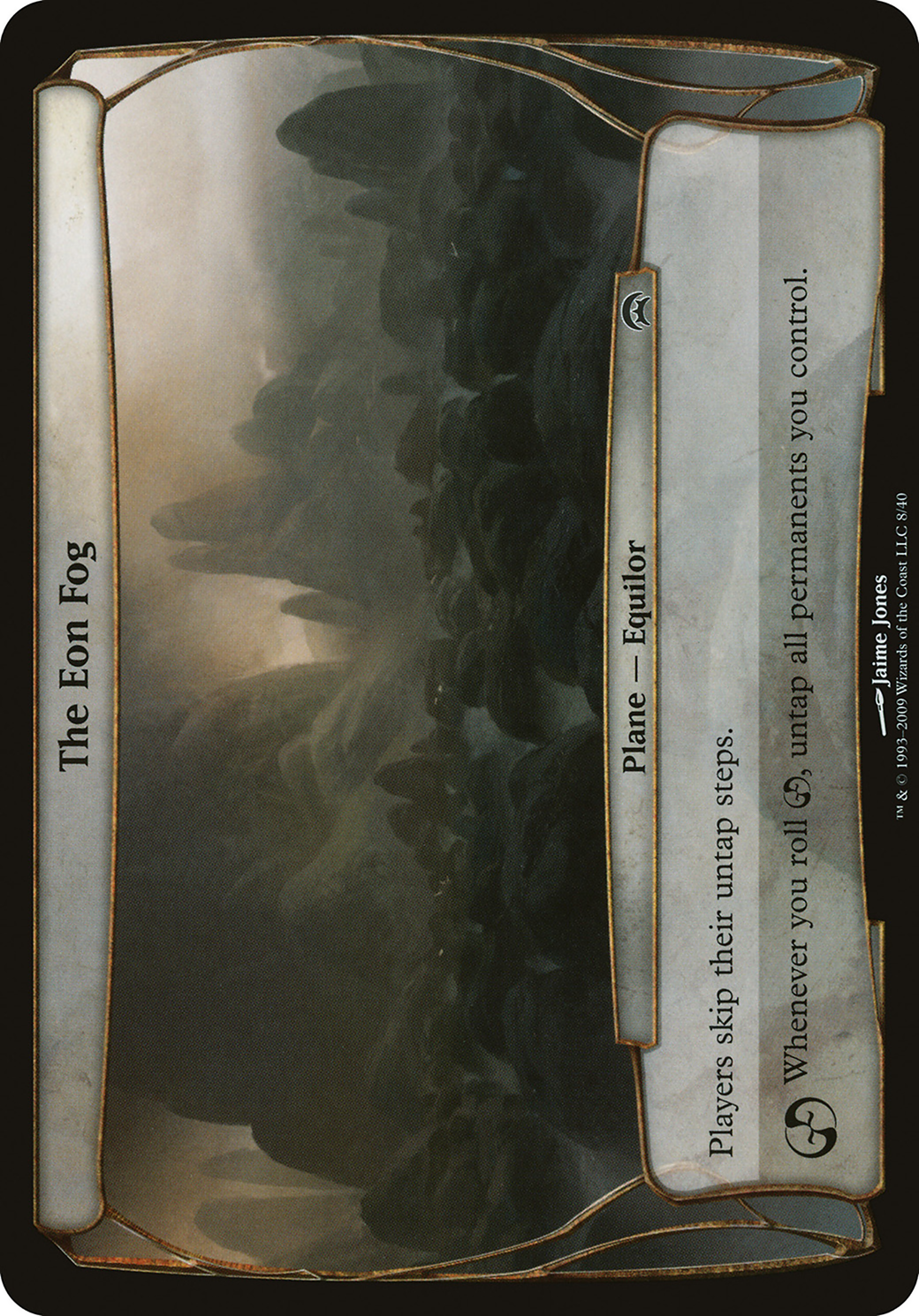 The Eon Fog (Planechase) - Planechase Planes