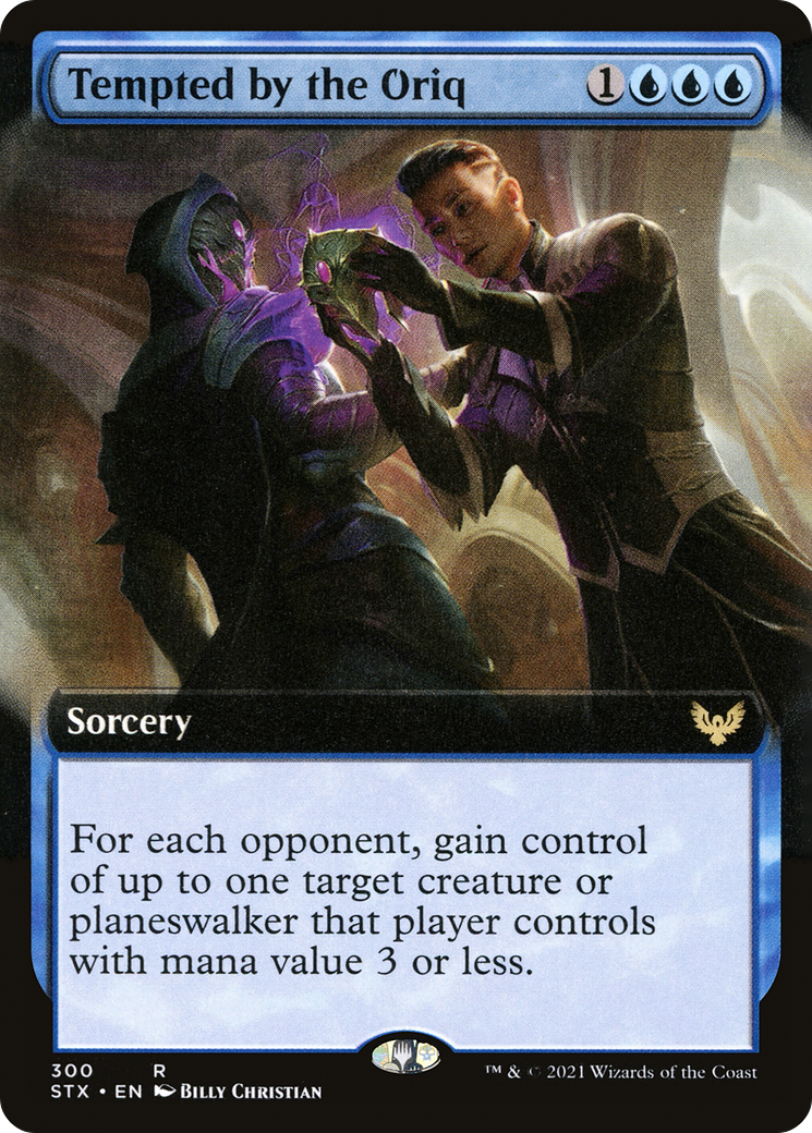 Tempted by the Oriq (Extended Art) (300) Foil - Strixhaven: School of Mages
