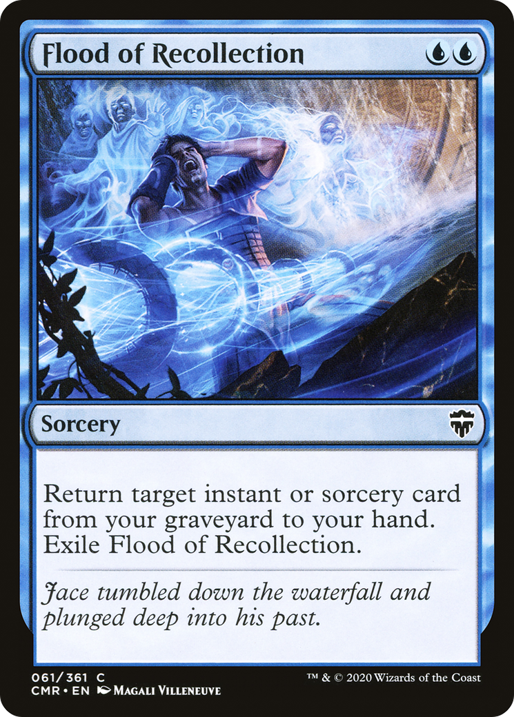 Flood of Recollection (061) Foil - Commander Legends