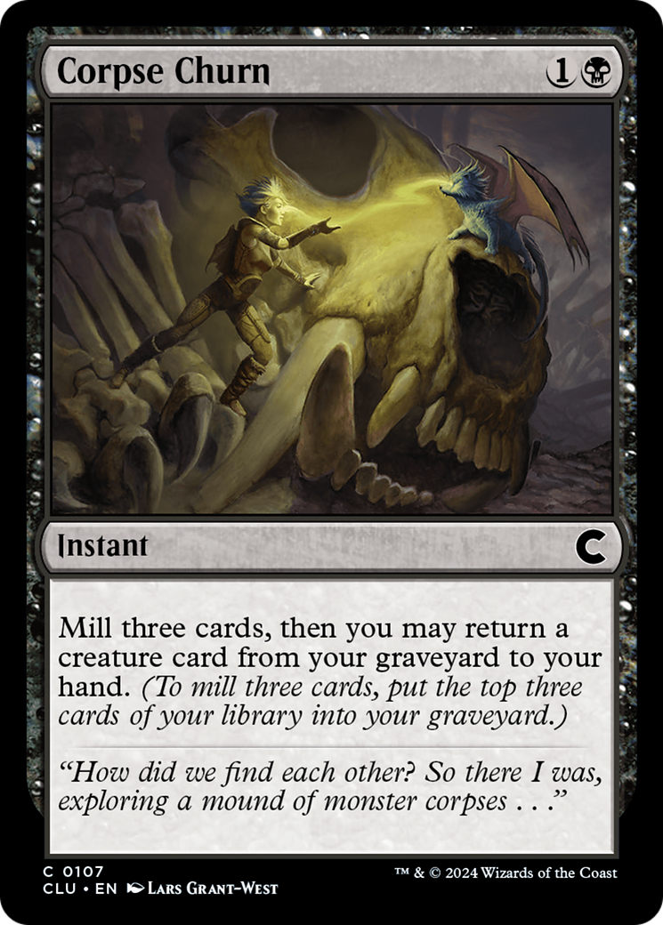Corpse Churn (107) - Ravnica: Clue Edition